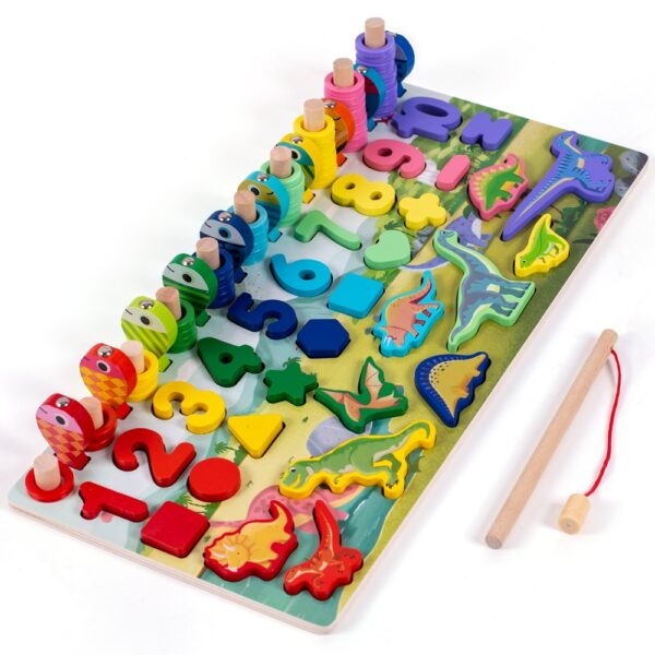 Montessori Educational Wooden Busy Board   - Image 33