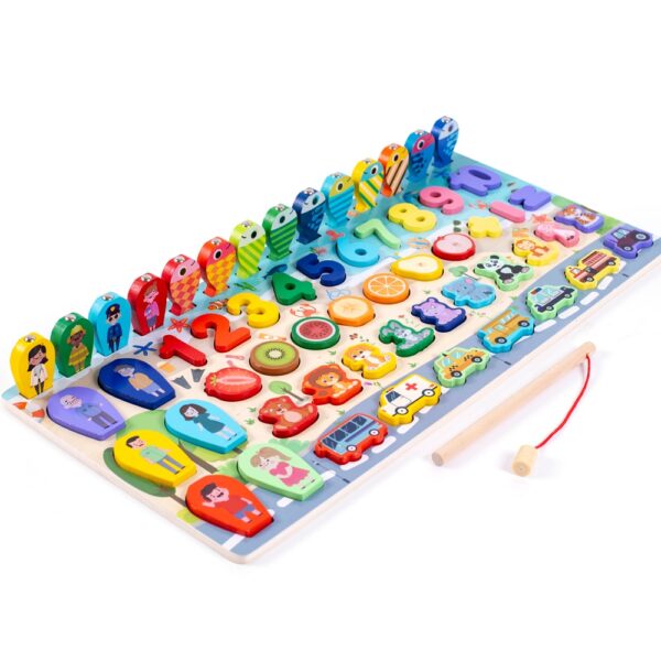 Montessori Educational Wooden Busy Board  