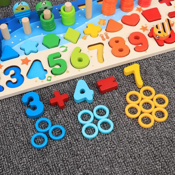 Montessori Educational Wooden Busy Board   - Image 3